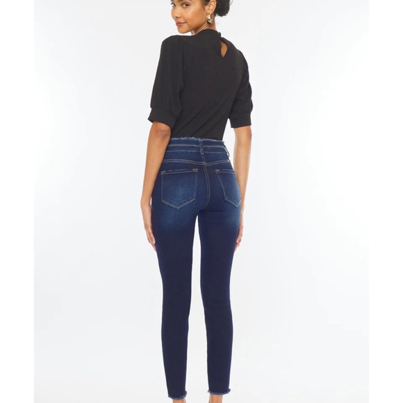 SOLD ON EBAY KanCan Danica High Rise Ankle Skinny Jeans Size 11 - Picture 2 of 12